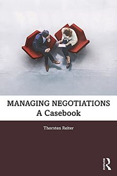 portada Managing Negotiations: A Casebook (in English)
