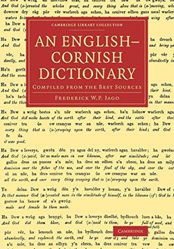 portada An English-Cornish Dictionary: Compiled From the Best Sources (Cambridge Library Collection - Linguistics) (en Inglés)