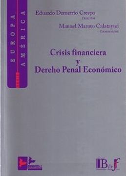 portada Crisis Financiera Y Derecho Penal Económico (in Spanish)