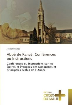 portada Abbé de Rancé: Conférences ou Instructions (OMN.CROIX SALUT)