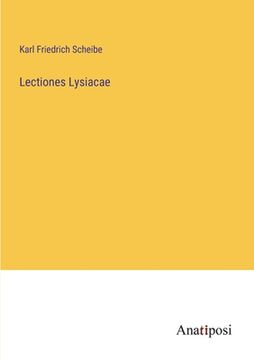 portada Lectiones Lysiacae (en Alemán)