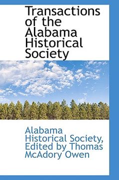 portada transactions of the alabama historical society