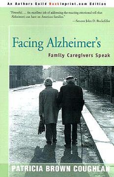 portada facing alzheimer's: family caregivers speak (en Inglés)