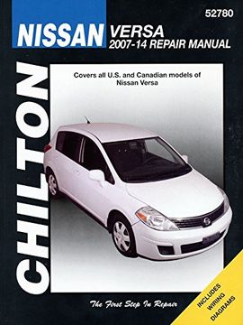 portada Nissan Versa, 2007-14 