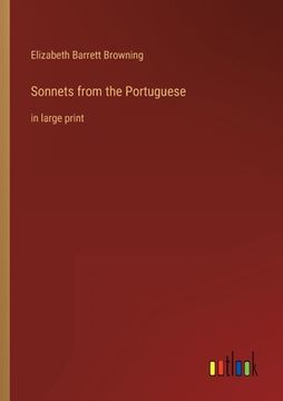 portada Sonnets from the Portuguese: in large print 