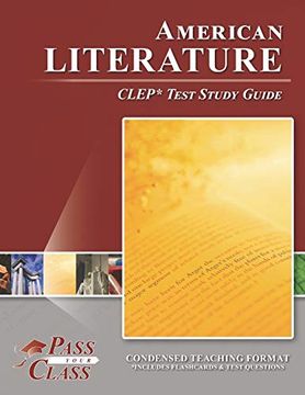 portada American Literature Clep Test Study Guide (en Inglés)