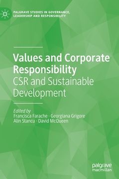 portada Values and Corporate Responsibility: Csr and Sustainable Development