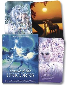 portada Oracle of the Unicorns: Enter an Enchanted Realm of Magic and Miracles (en Inglés)