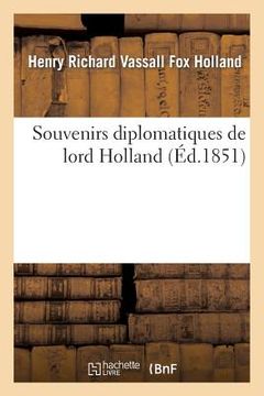 portada Souvenirs Diplomatiques (en Francés)