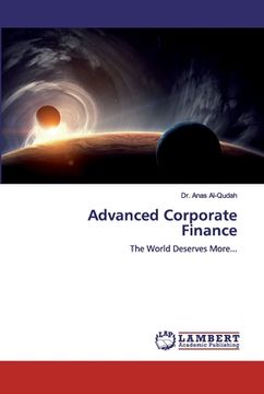 portada Advanced Corporate Finance (en Inglés)
