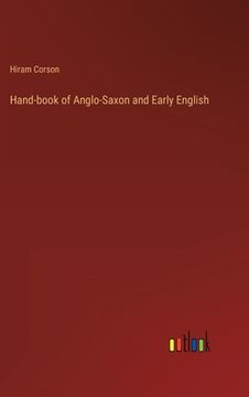 portada Hand-book of Anglo-Saxon and Early English (in English)