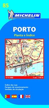 portada Porto - Michelin City Plan 85: City Plans (Michelin City Plans)