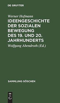 portada Ideengeschichte der Sozialen Bewegung des 19. Und 20. Jahrhunderts (in German)