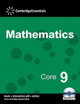 portada Cambridge Essentials Mathematics Core 9 Pupil's Book With Cd-Rom: Year 9 (in English)