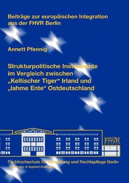portada Strukturpolitische Instrumente im Vergleich zwischen "Keltischer Tiger" Irland und "lahme Ente" Ostdeutschland (German Edition)