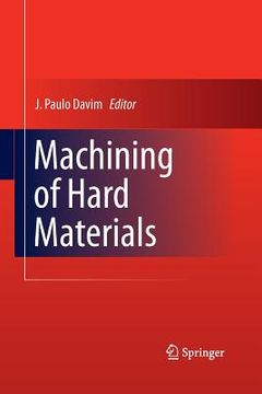 portada Machining of Hard Materials (en Inglés)
