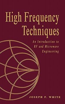 portada high frequency techniques: an introduction to rf and microwave engineering (en Inglés)