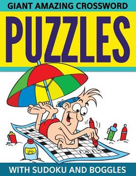 portada Giant Amazing Crossword Puzzles With Sudoku And Boggles (in English)