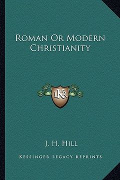 portada roman or modern christianity (in English)