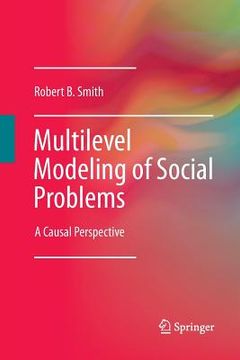 portada Multilevel Modeling of Social Problems: A Causal Perspective (en Inglés)