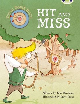 portada Bug Club Independent Fiction Year two Turquoise b Young Robin Hood: Hit and Miss (in English)