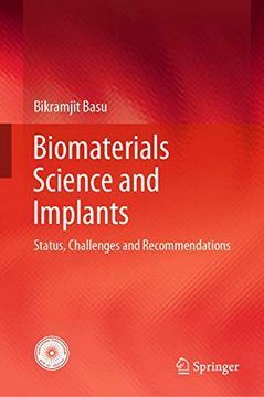 portada Biomaterials Science and Implants: Status, Challenges and Recommendations (in English)