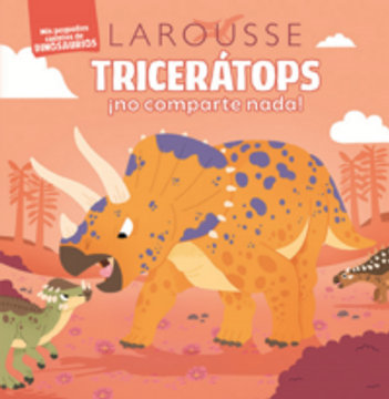 portada Historias de dinosaurios / Tricerátopo (in Español / Castellano)