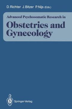 portada advanced psychosomatic research in obstetrics and gynecology
