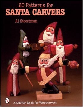 portada 20 patterns for santa carvers (in English)