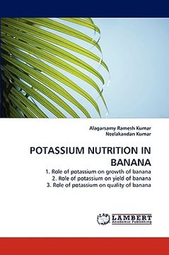 portada potassium nutrition in banana (en Inglés)