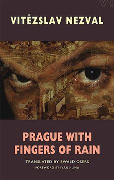 portada prague with fingers of rain: selected poems