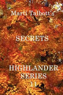 portada secrets, book 11, (marti talbott's highlander series) (in English)