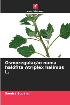 portada Osmoregulação Numa Halófita Atriplex Halimus l. (en Portugués)