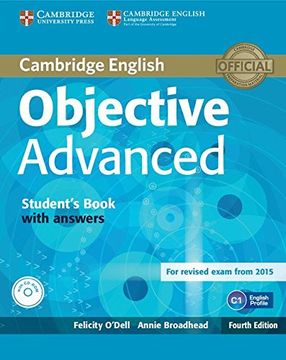 portada Objective Advanced Student's Book With Answers With Cd-Rom Fourth Edition (in English)