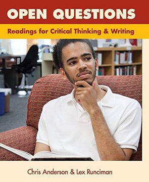 portada Open Questions: Readings for Critical Thinking and Writing (in English)
