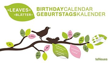 portada Birthday Calendar Leaves (in German)
