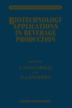 portada Biotechnology Applications in Beverage Production (en Inglés)