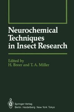 portada neurochemical techniques in insect research (en Inglés)