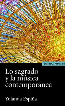 portada Lo Sagrado y la Música Contemporánea (in Spanish)