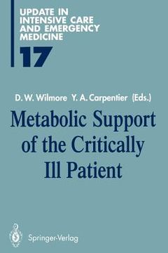 portada metabolic support of the critically ill patient (in English)
