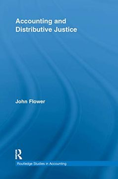 portada Accounting and Distributive Justice (Routledge Studies in Accounting) (en Inglés)