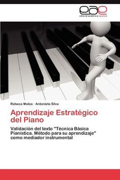 portada aprendizaje estrat gico del piano (in Spanish)