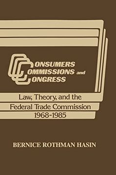 portada Consumers, Commissions, and Congress (en Inglés)