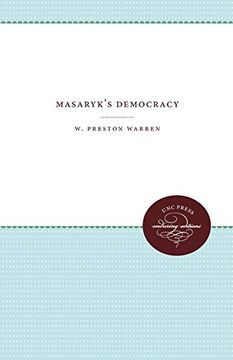 portada Masaryk's Democracy 