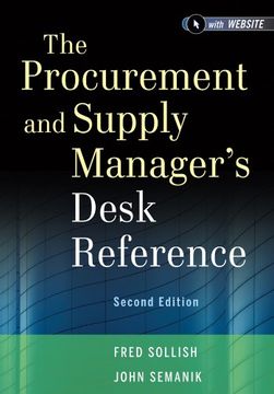 portada The Procurement and Supply Manager's Desk Reference (en Inglés)
