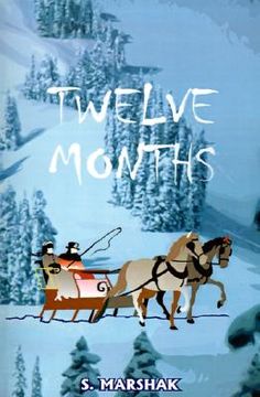 portada twelve months: a fairy-tale (en Inglés)