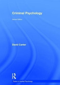 portada Criminal Psychology (Topics in Applied Psychology) 