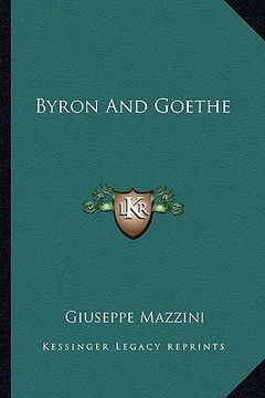 portada byron and goethe