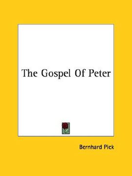 portada the gospel of peter (en Inglés)