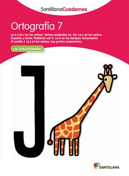 portada Santillana Cuadernos Ortografia: Ortografia Pauta 7 (in Spanish)